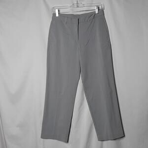 Express Stretch Women's Flat Front Cropped Pants